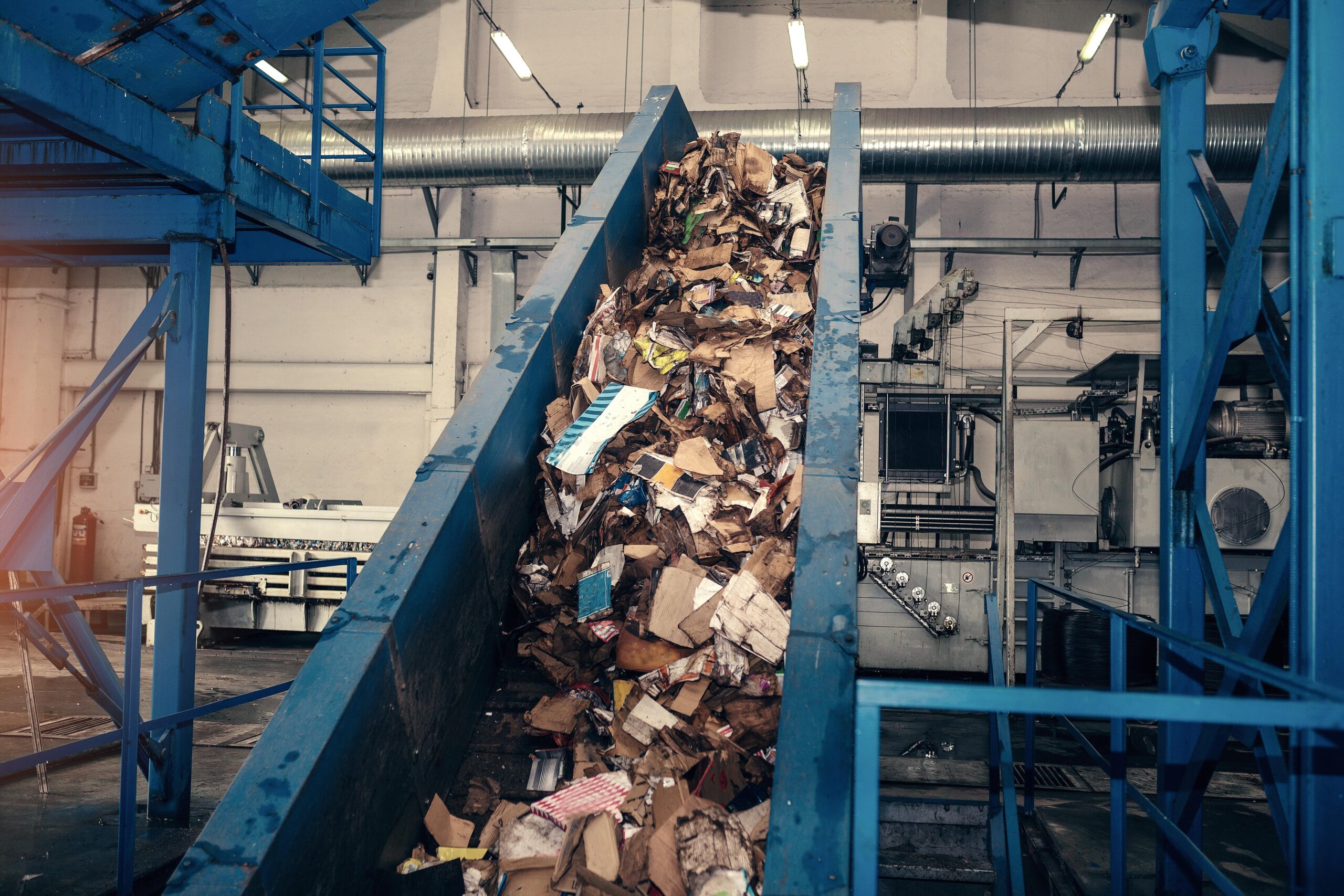 Process waste. Комплекс по переработке отходов.